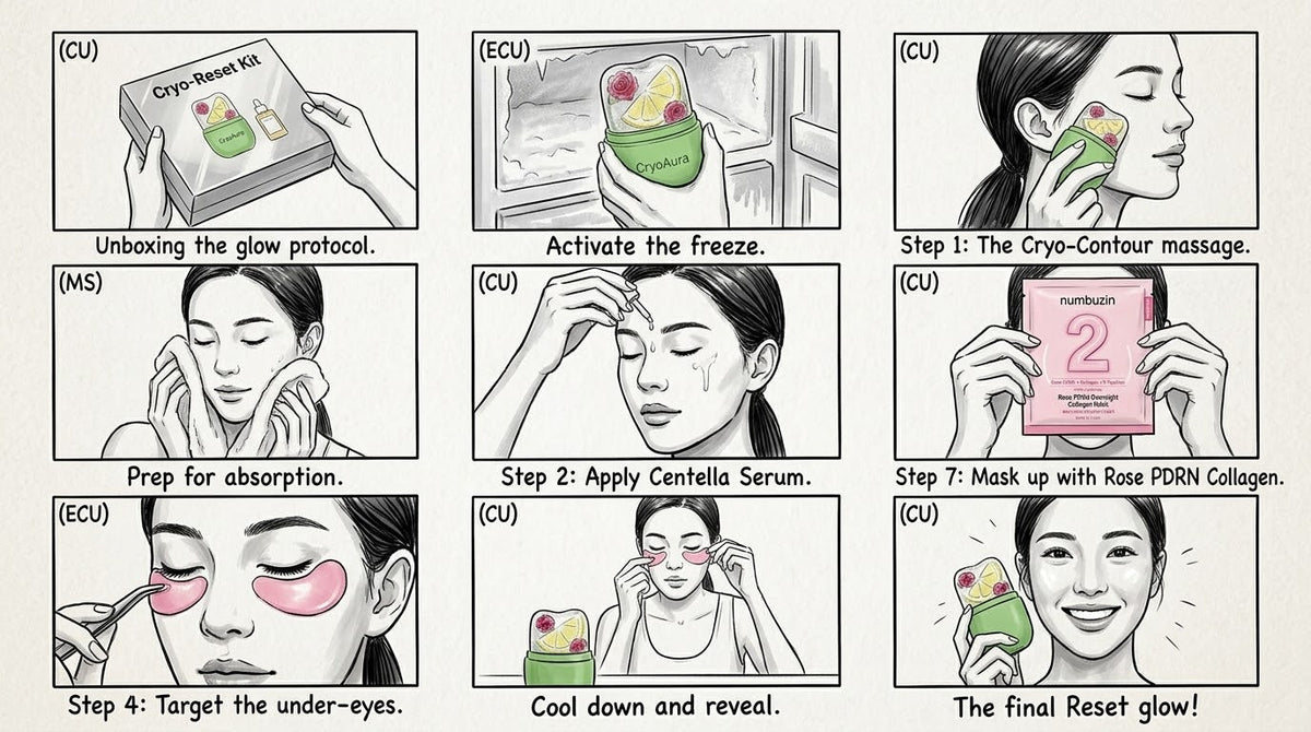 The Korean Glass Skin Cryo-Reset Kit